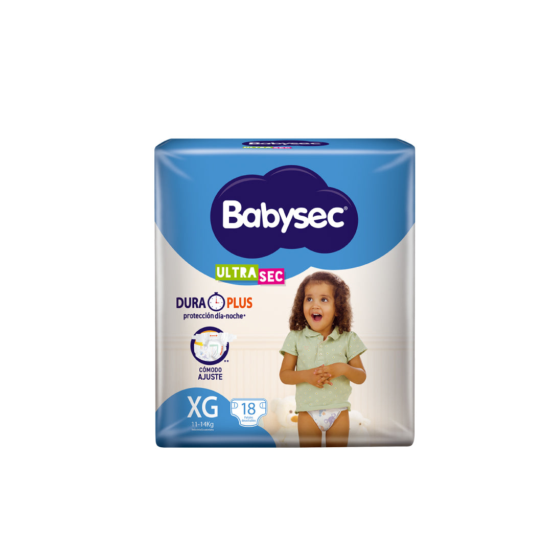 BABYSEC ULTRA (XG) 18 UNIDADES