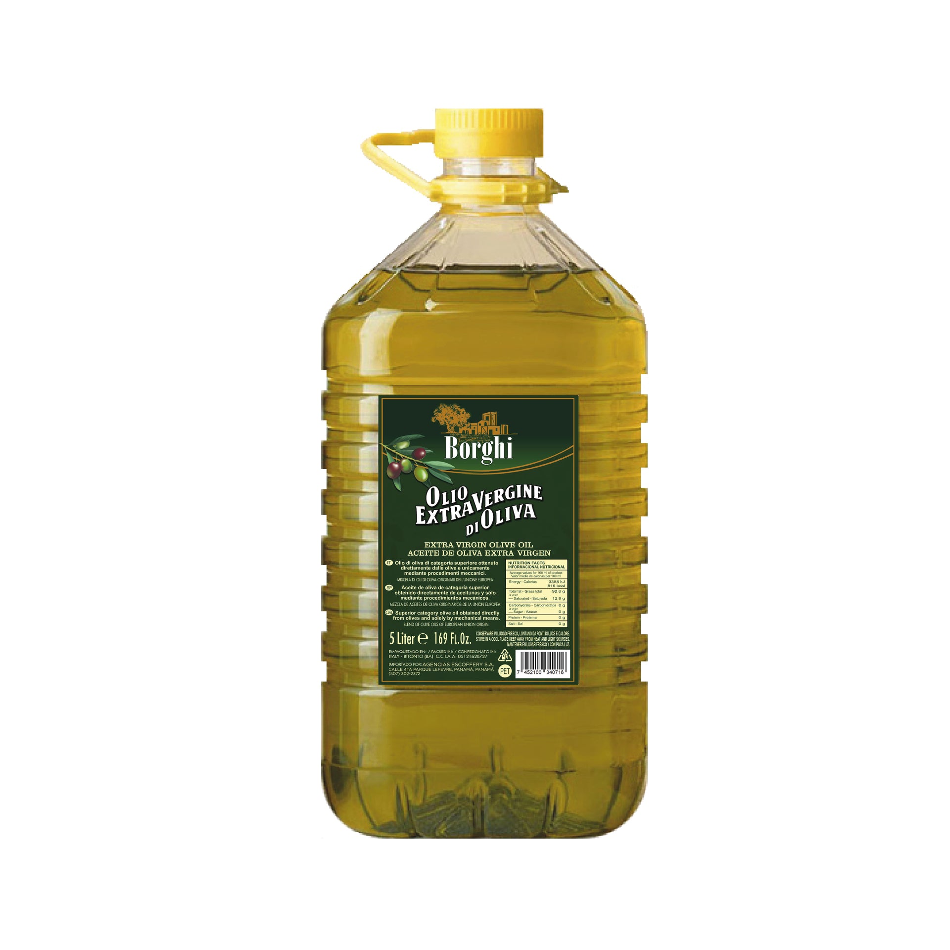 BORGHI OLIO EXTRA VERGINE DI OLIVA 5LT