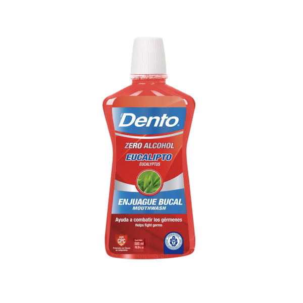 DENTO ENJUAGUE BUCAL EUCALIPTO 500ML