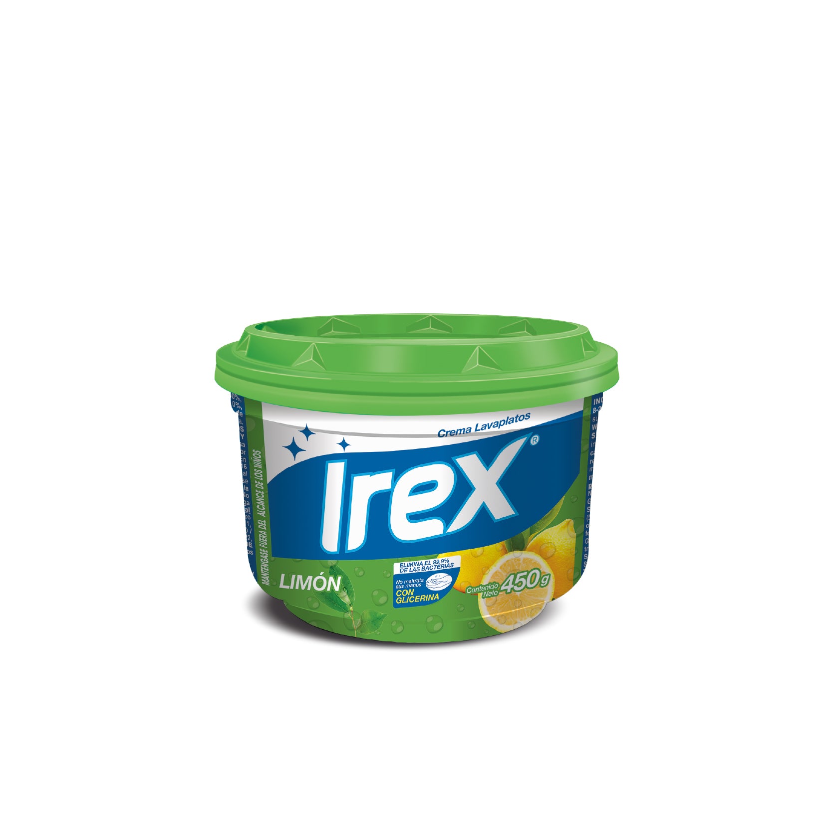 IREX LAVAPLATOS CREMA LIMON 450 G