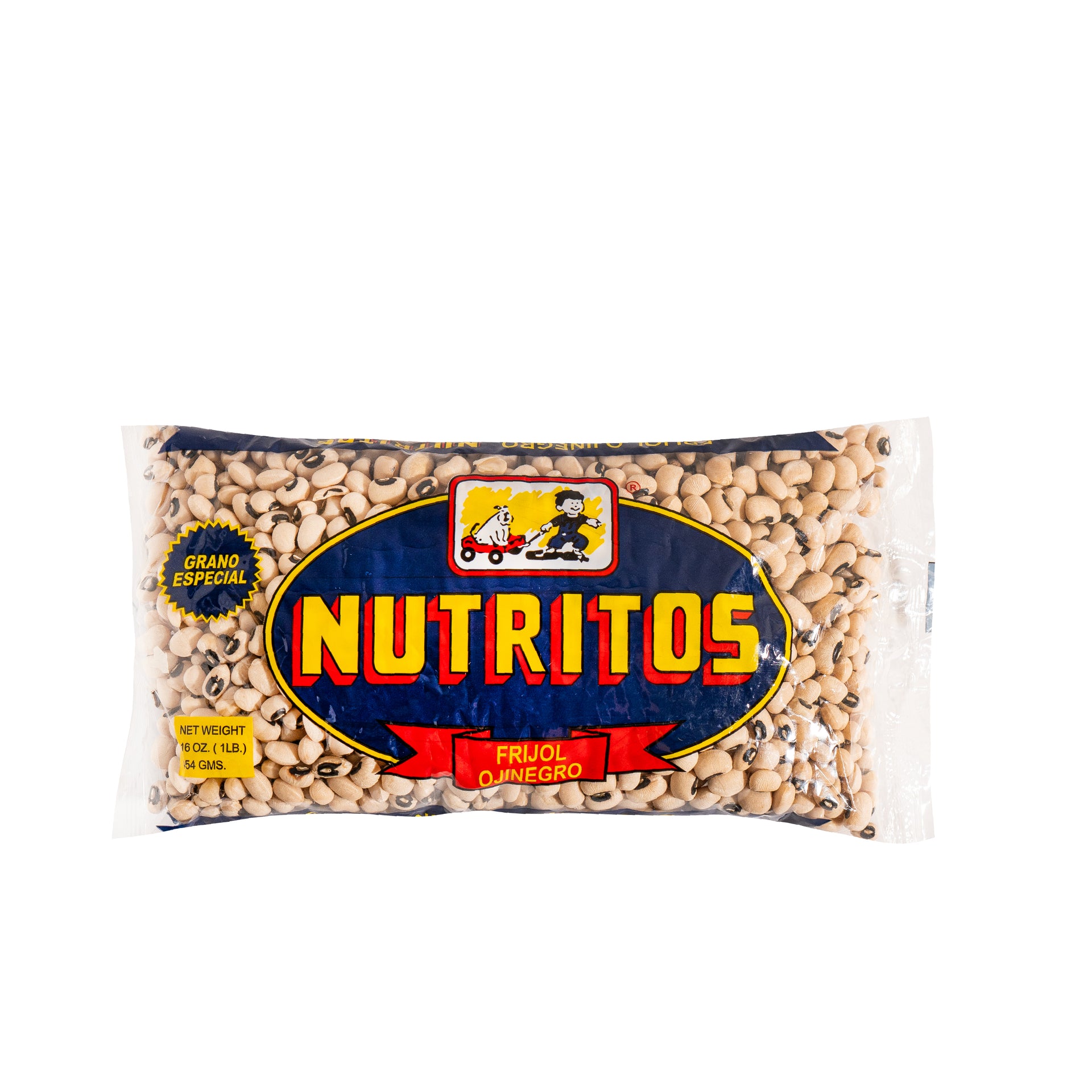 NUTRITOS FRIJOL OJINEGRO 1LB