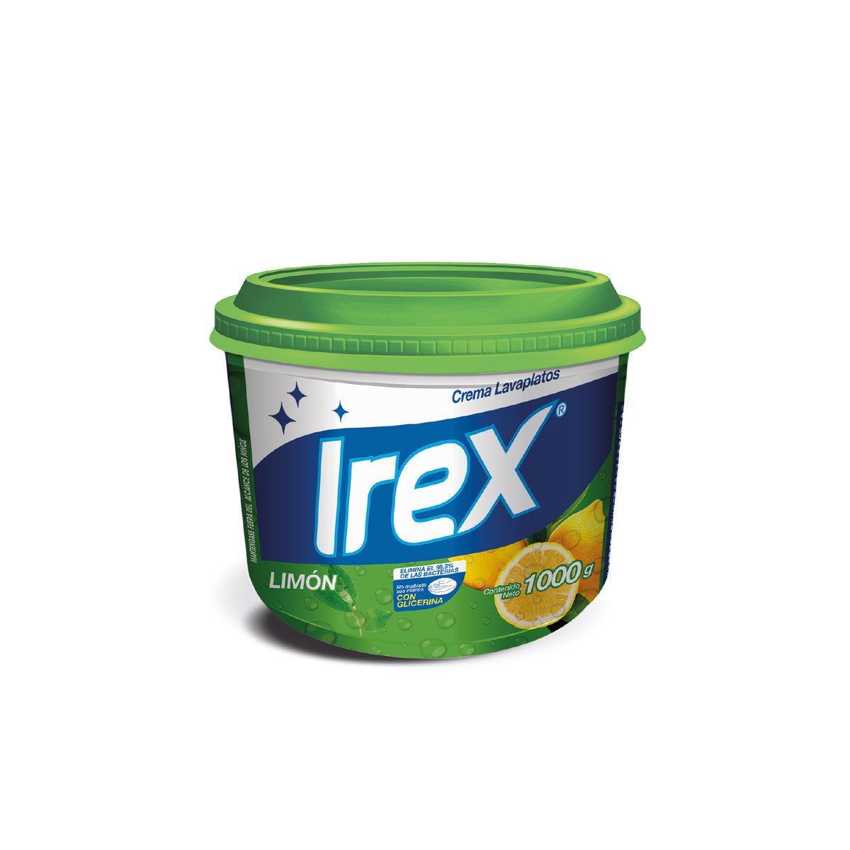 IREX LAVAPLATOS CREMA LIMON 1000 G – MultiDespensa Panamá