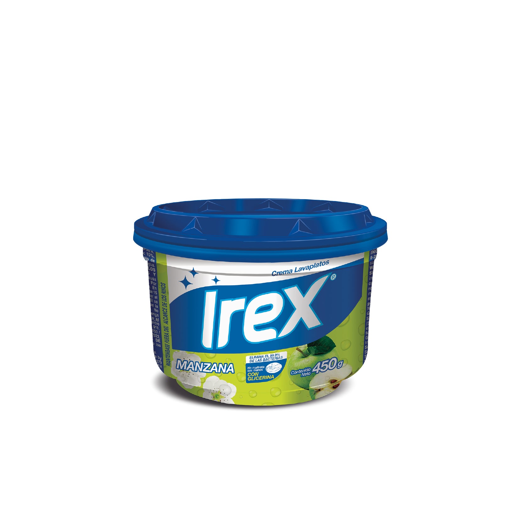 IREX LAVAPLATOS CREMA MANZANA 450 G