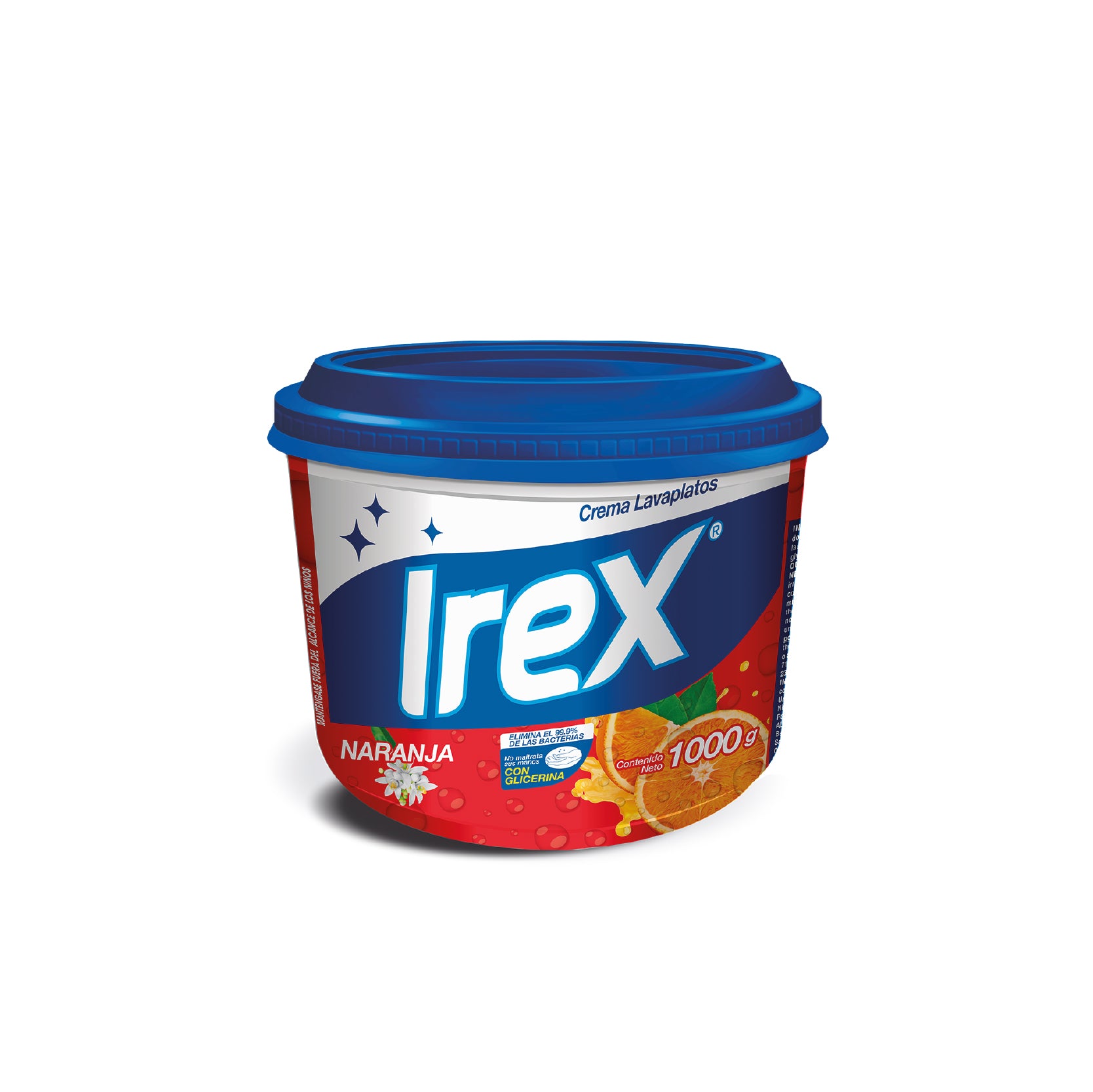 IREX LAVAPLATOS CREMA NARANJA 1000 GR