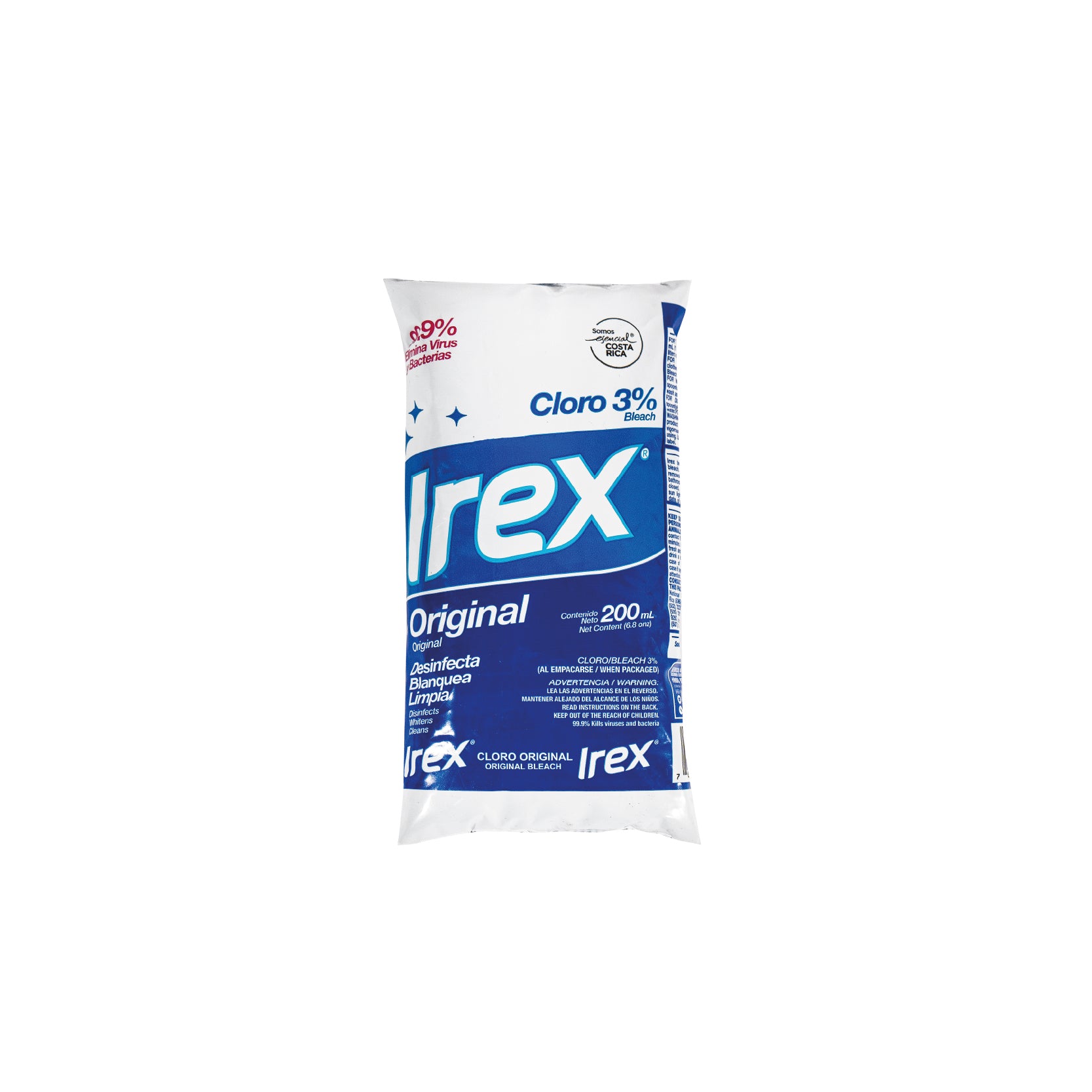 IREX CLORO 3% 200ML – MultiDespensa Panamá