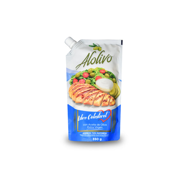ALOLIVO MAYONESA LIBRE DE COLESTEROL 350GR