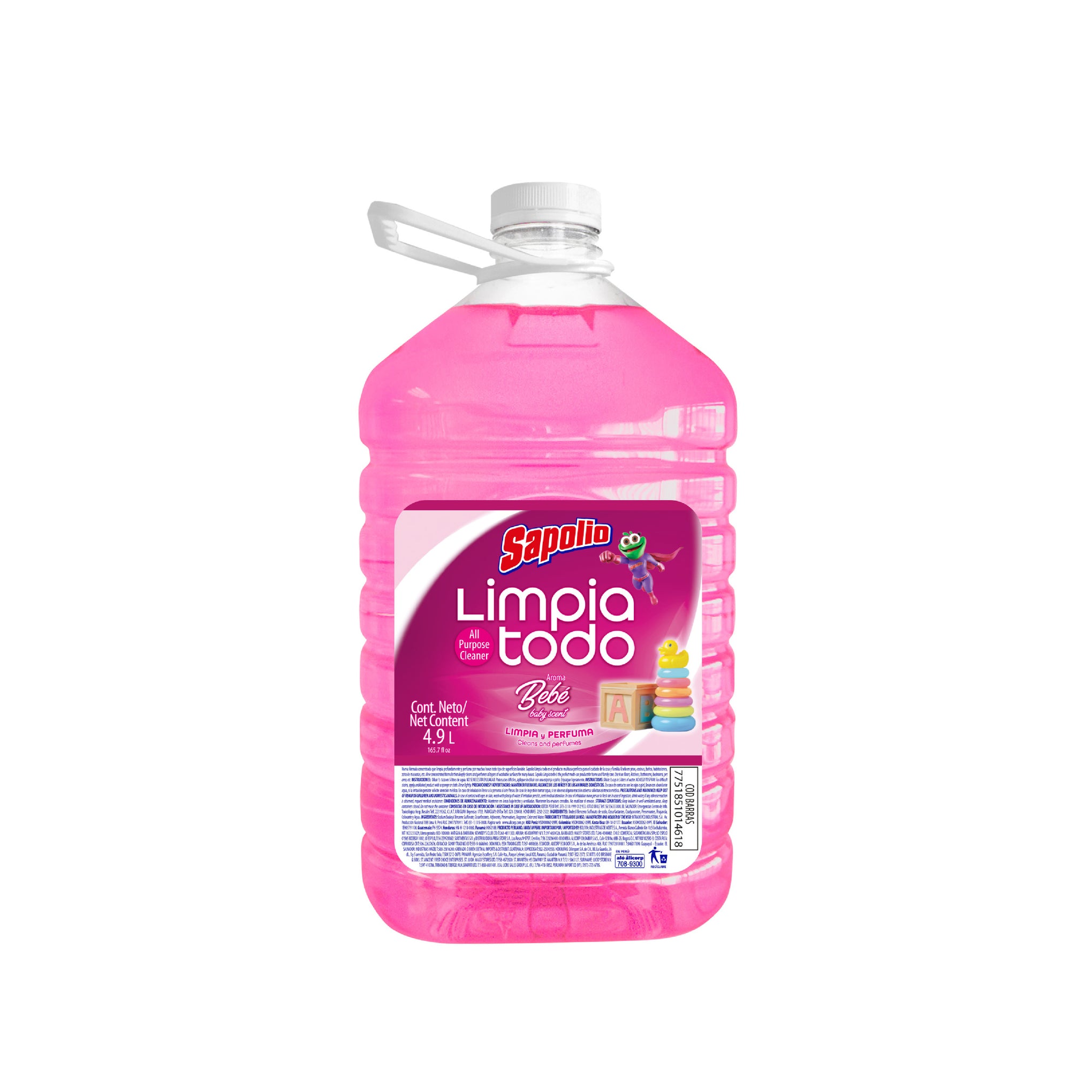 SAPOLIO LIMPIATODO BEBE 4.9L